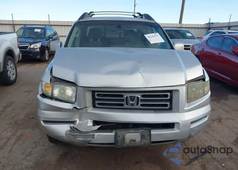 2006 Honda Ridgeline Rtl from USA, damaged, VIN 2HJYK16566H549935